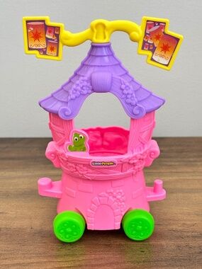 Fisher Price Little People Disney Princess Tangled Rapunzel Parade Float Tower